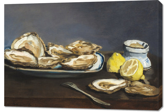 Obraz  Oysters, Edouard Manet Vintage do Salonu