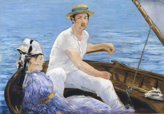 Plakat  Boating,  Édouard Manet Vintage do Salonu