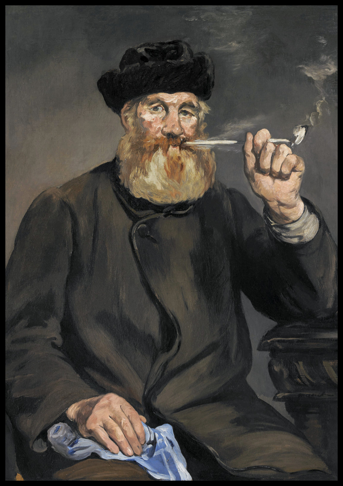 Plakat  The Smoker,  Edouard Manet Vintage do Salonu