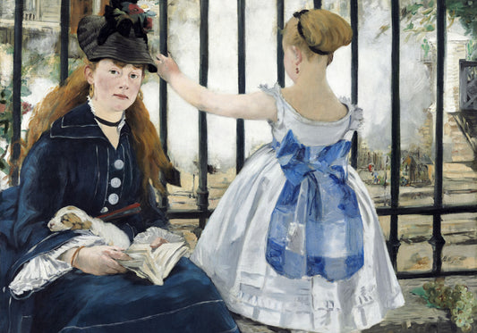 Plakat  The Railway, Edouard Manet Vintage do Salonu