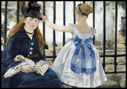Plakat  The Railway, Edouard Manet Vintage do Salonu