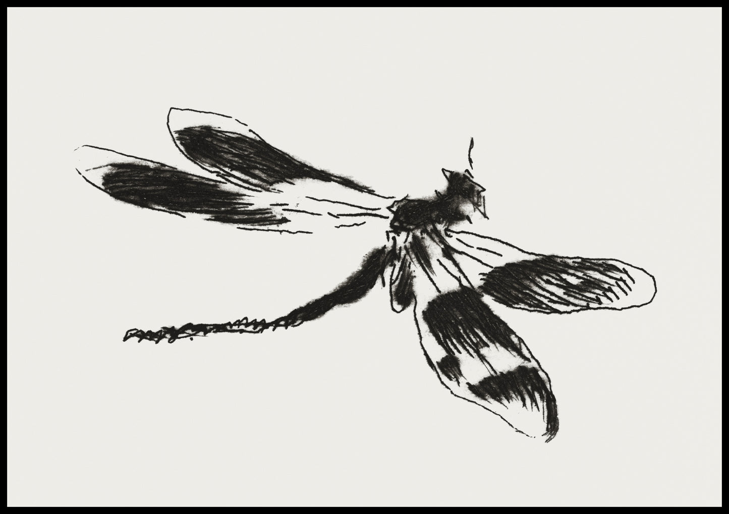 Plakat  Dragonfly, Édouard Manet Vintage do Salonu