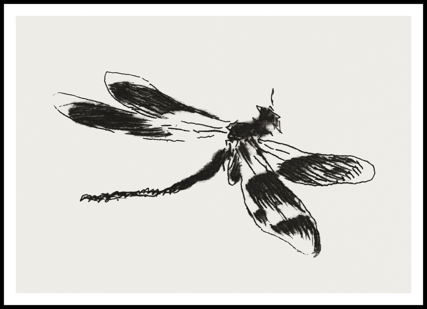 Plakat  Dragonfly, Édouard Manet Vintage do Salonu