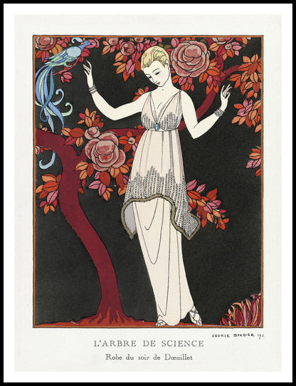 Plakat  L'Arbre De Science, Barbier Vintage do Salonu