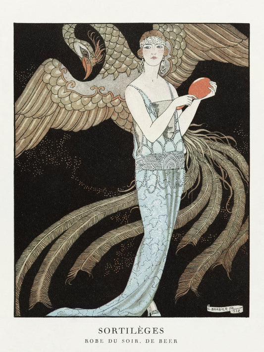 Plakat  Sortilèges, Barbier Vintage do Salonu