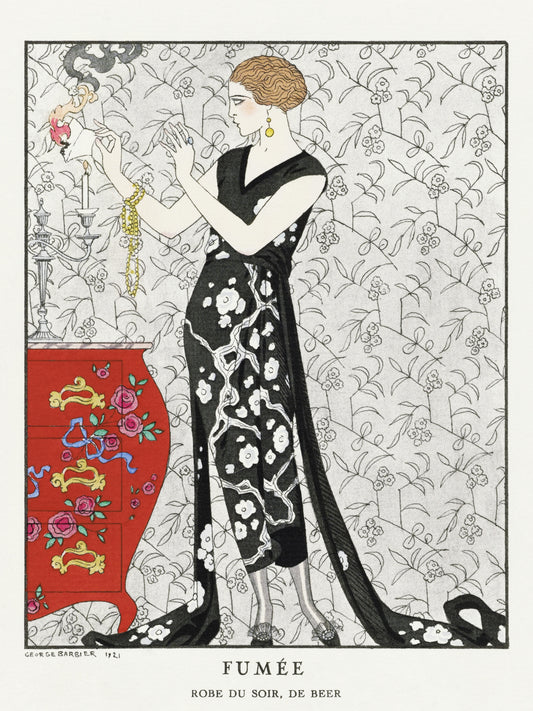 Plakat  Fumée, Barbier Vintage do Salonu