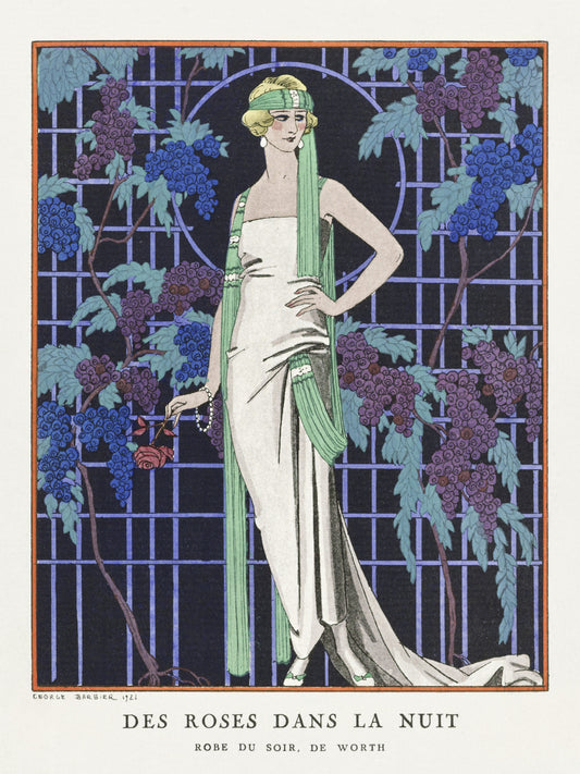 Plakat  Des Robes, Barbier Vintage do Salonu