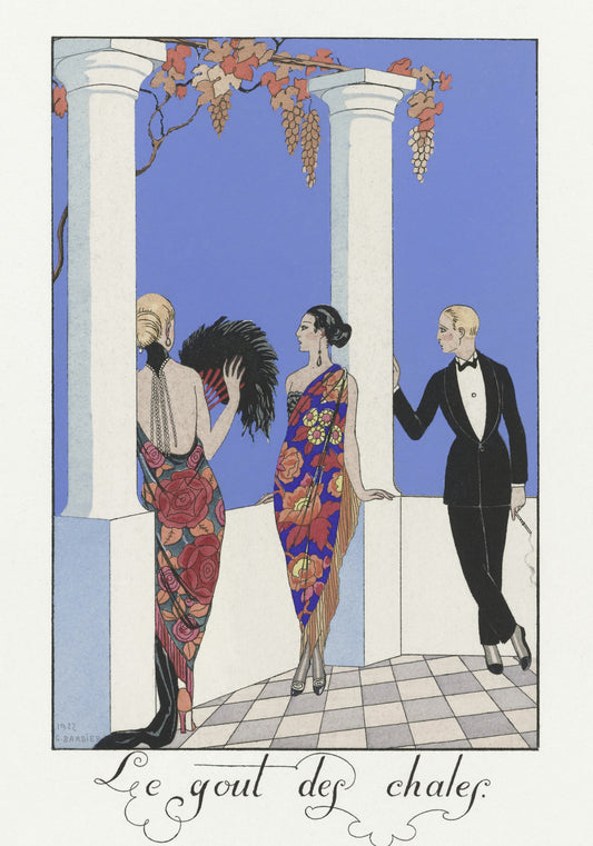 Plakat  Le Gout Des Chales, Barbier Vintage do Salonu
