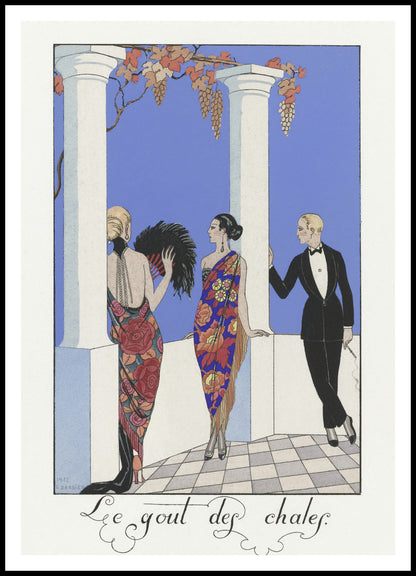 Plakat  Le Gout Des Chales, Barbier Vintage do Salonu