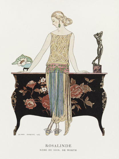 Plakat  Rosalinde, Barbier Vintage do Salonu