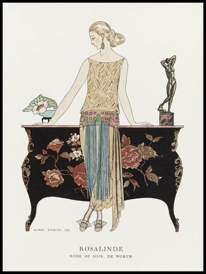 Plakat  Rosalinde, Barbier Vintage do Salonu