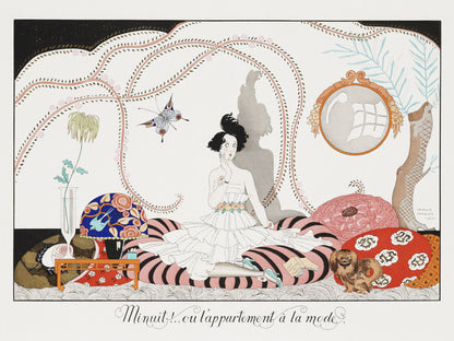 Plakat  Minhuit, Barbier Vintage do Salonu