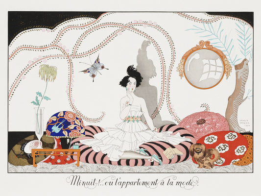 Plakat  Minhuit, Barbier Vintage do Salonu