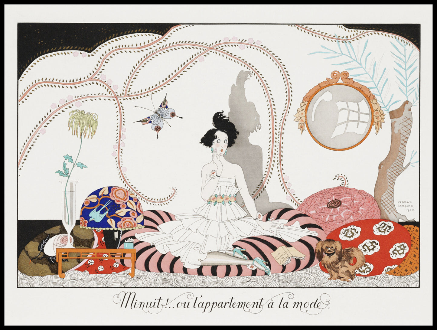 Plakat  Minhuit, Barbier Vintage do Salonu