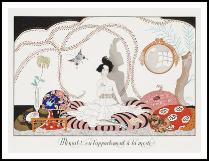 Plakat  Minhuit, Barbier Vintage do Salonu
