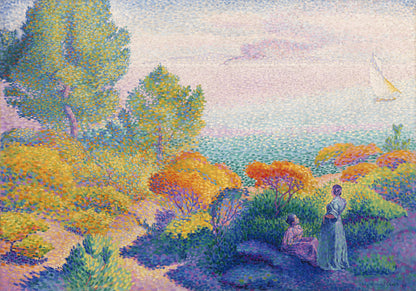 Plakat  Two Women, Henri-Edmond Cross Vintage do Salonu