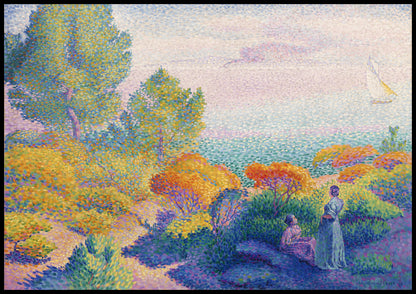 Plakat  Two Women, Henri-Edmond Cross Vintage do Salonu