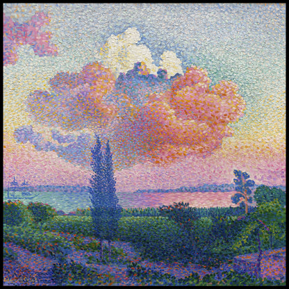 Plakat  The Pink Cloud, Henri-Edmond Cross Vintage do Salonu