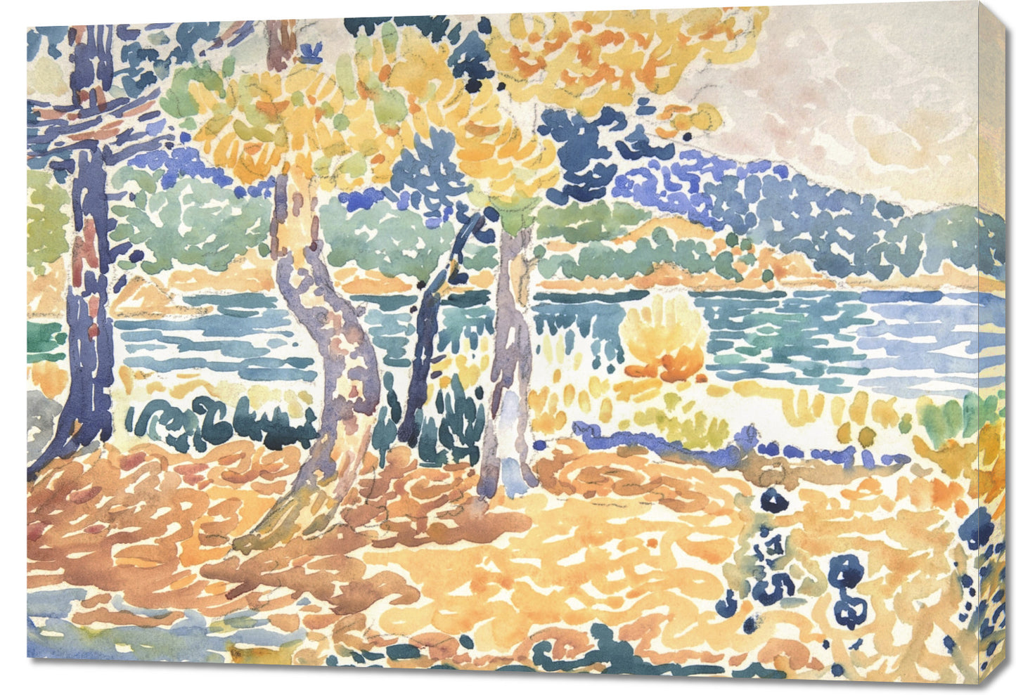 Obraz  Pines, Henri-Edmond Cross Vintage do Salonu