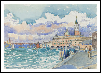 Plakat  Venice,  Henri-Edmond Cross Vintage do Salonu