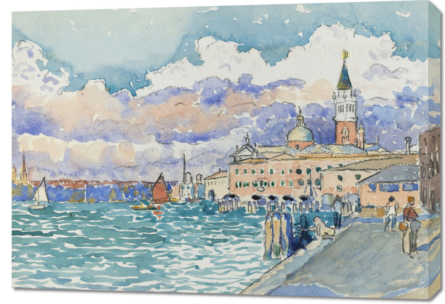 Obraz  Venice,  Henri-Edmond Cross Vintage do Salonu