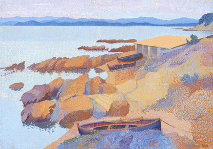 Plakat  Calanque des Antibois,  Henri-Edmond Cross