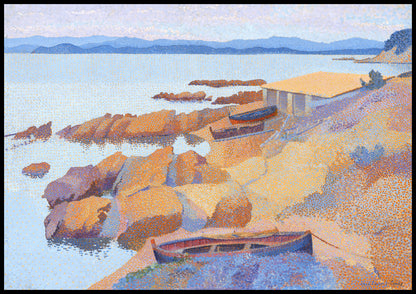 Plakat  Calanque des Antibois,  Henri-Edmond Cross