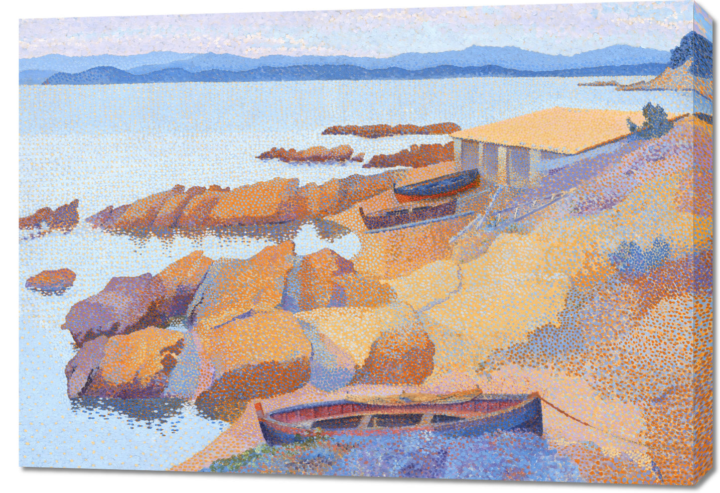 Obraz  Calanque des Antibois,  Henri-Edmond Cross
