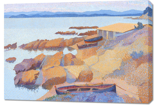 Obraz  Calanque des Antibois,  Henri-Edmond Cross
