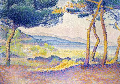 Plakat  Pines Along the Shore, Henri-Edmond Cross do Salonu