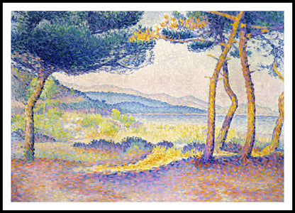 Plakat  Pines Along the Shore, Henri-Edmond Cross do Salonu