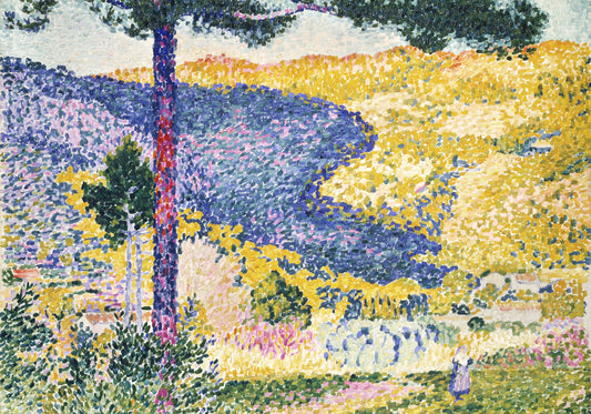 Plakat  Valley with Fir, Henri-Edmond Cross do Salonu