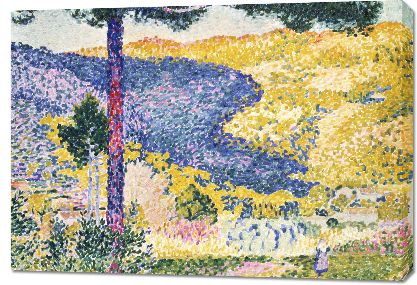 Obraz  Valley with Fir, Henri-Edmond Cross do Salonu
