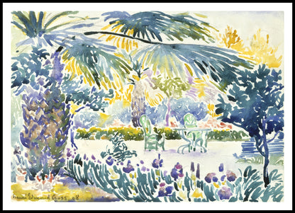 Plakat  Garden, Henri-Edmond Cross Vintage do Salonu