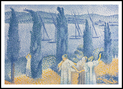 Plakat  The Promenade, Henri-Edmond Cross Vintage do Salonu