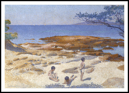 Plakat  Beach at Cabasson,  Henri-Edmond Cross do Salonu