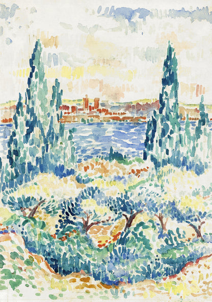 Plakat  Antibes,  Henri-Edmond Cross Vintage do Salonu