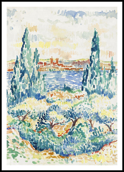 Plakat  Antibes,  Henri-Edmond Cross Vintage do Salonu