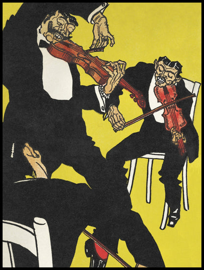 Plakat  Między 3 a 4 Rano!, Moriz Jung Vintage do Salonu