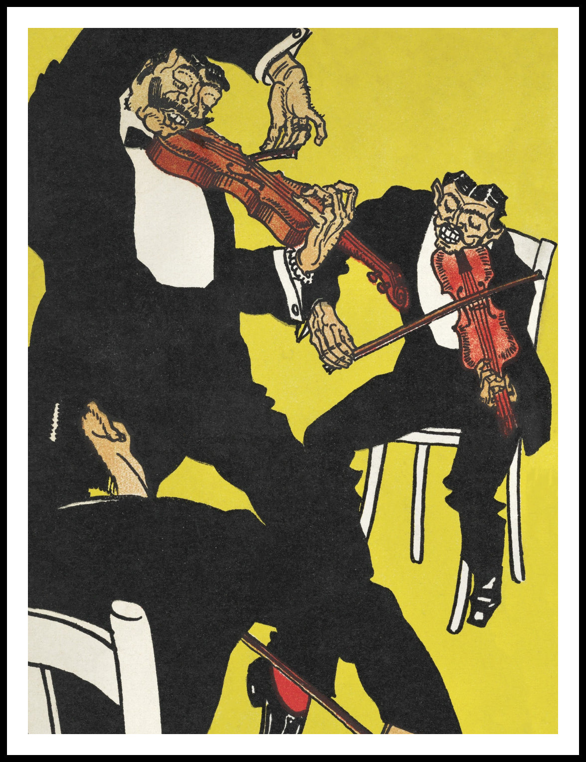 Plakat  Między 3 a 4 Rano!, Moriz Jung Vintage do Salonu