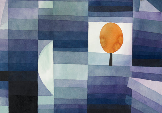 Plakat  The Harbinger of Autumn, Paul Klee Vintage Salon