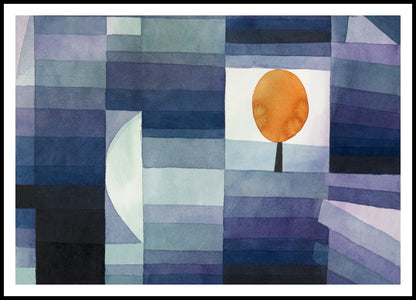 Plakat  The Harbinger of Autumn, Paul Klee Vintage Salon