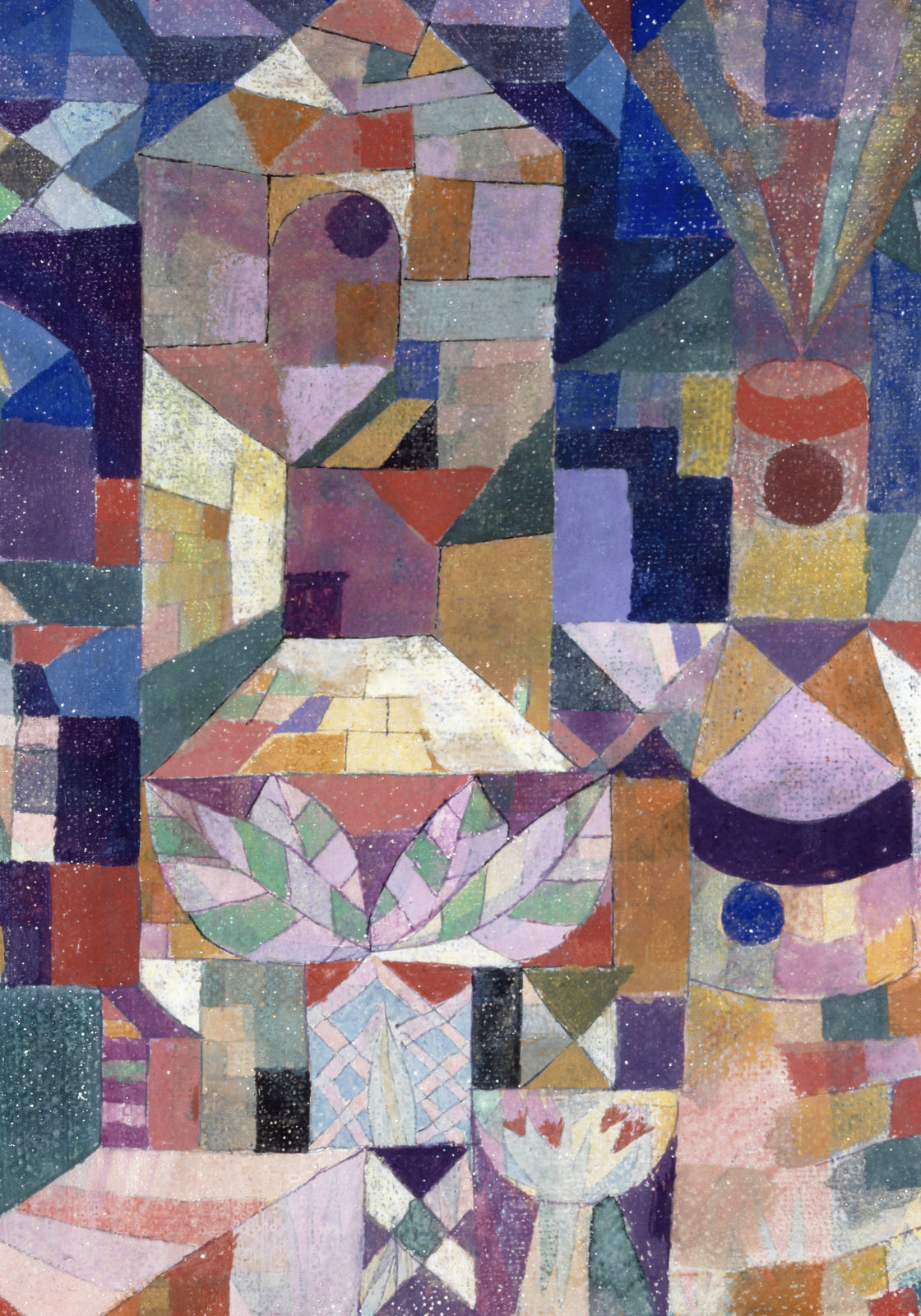 Plakat  Burggarten, Paul Klee Vintage do Salonu