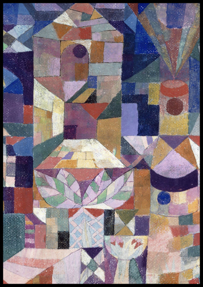 Plakat  Burggarten, Paul Klee Vintage do Salonu
