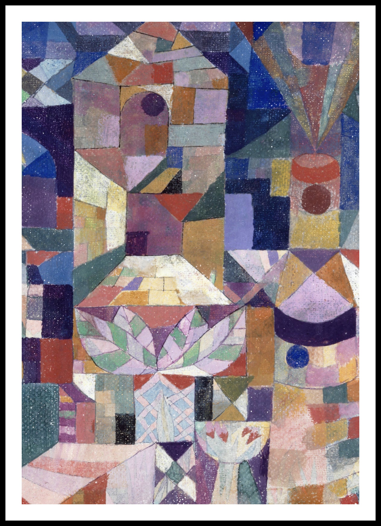 Plakat  Burggarten, Paul Klee Vintage do Salonu
