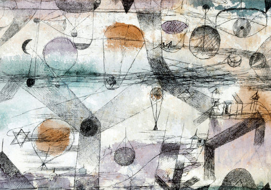 Plakat  In The Realm Of Air, Paul Klee Vintage do Salonu