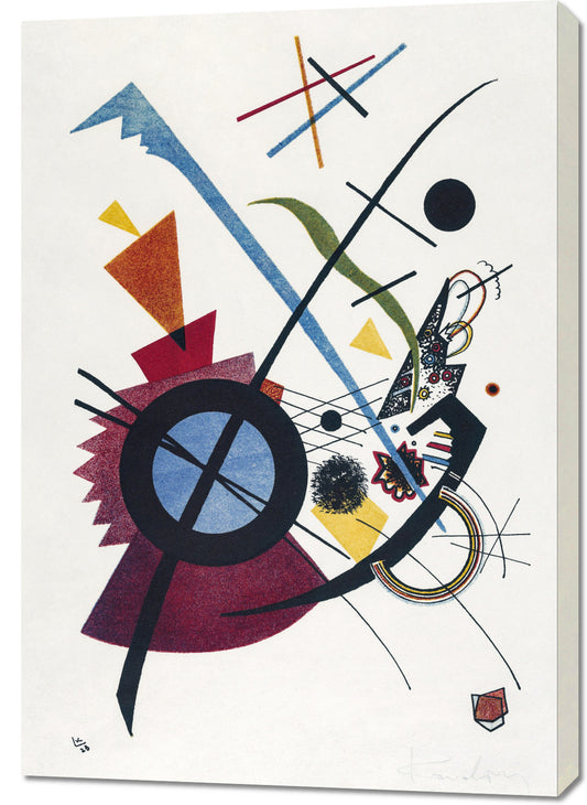 Obraz  Fiolet,  Wassily Kandinsky Vintage do Salonu