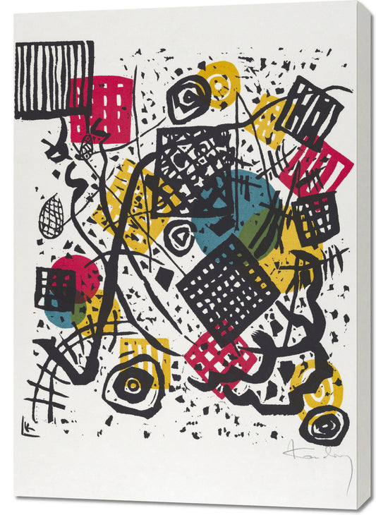 Obraz  Kleine Welten V, Wassily Kandinsky Vintage Salon