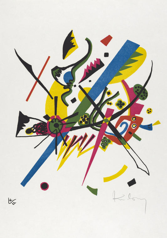 Plakat  Kleine Welten I, Wassily Kandinsky Vintage Salon