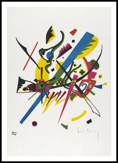 Plakat  Kleine Welten I, Wassily Kandinsky Vintage Salon